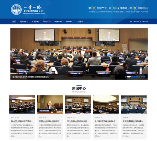 中国国际新经济联合会网站建设项目